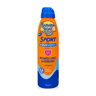 Banana Boat Sport Coolzone Sunscreen Spray SPF50+/PA+++ 170g (แพ็คเก็จใหม่)