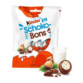 Kinder Schoko Bons 1 ห่อ มี 20 ชิ้น น้ำหนัก 125 กรัม BBF : 02/10/23