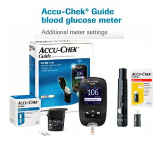 Accu-Chek Guide เครื่องวัดน้ำตาลในเลือด พร้อมของแถมในชุด