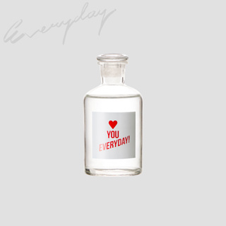 Everyday Karmakamet Decorative Glass Bottle 125 ml. , 250 ml. - ขวดแก้วตกแต่ง