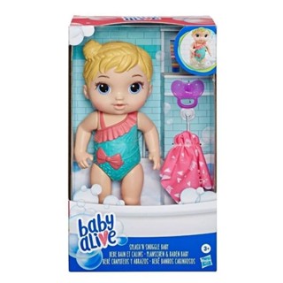 Baby Alive Bebe Banhos Carinhosos Boneca Loira Hasbro E8716