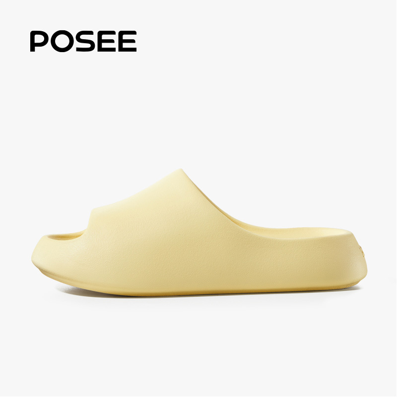【50%off clearance】Posee Athflow Yeez-dupe PURE  รองเท้าแตะ กันลื่น เหมาะกับฤดูร้อน สําหรับผู้หญิง แล