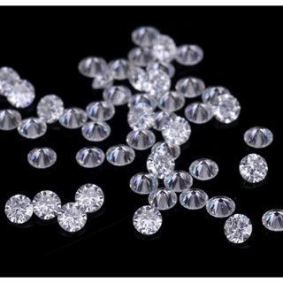 เพชรโมอีส โมเเซไนท์Moissanite(ขนาด2.1-3มิลลิเมตร)