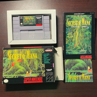 งานกล่องแท้ Secret of Mana (US) SNES