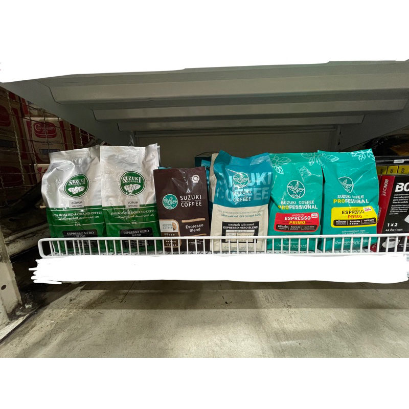 Suzuki Coffee เมล็ดกาแฟคั่วและคั่วบด