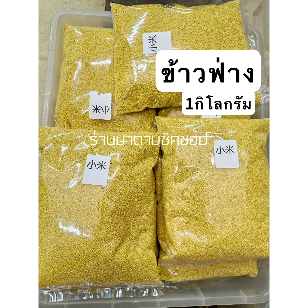 ข้าวฟ่าง Millet Grass Seed ธัญพืชเพื่อสุขภาพ ปริมาณ1กิโลกรัมเกรดนำเข้า ใช้ทำโจ๊ก ขนมอาหารได้หลากหลาย