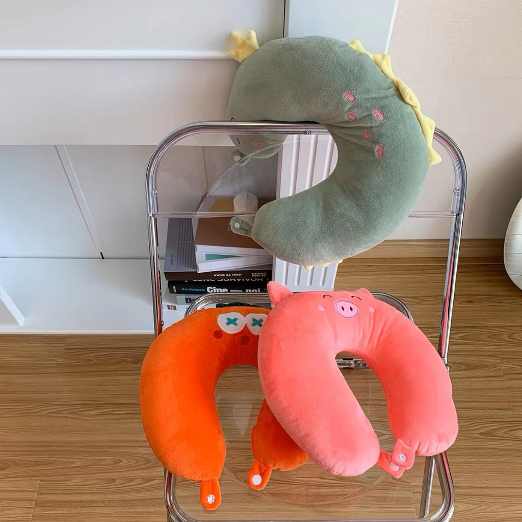 หมอนรองคอคุณภาพสูง ลายการ์ตูน new carton neck pillow