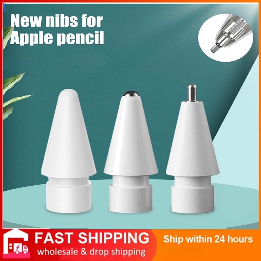 เคล็ดลับใหม่สําหรับหัวปากกาปลายปากกา Apple Pencil สําหรับ Apple Pencil 1st 2nd Generation อุปกรณ์เสริมสําหรับเปลี่ยนดินส
