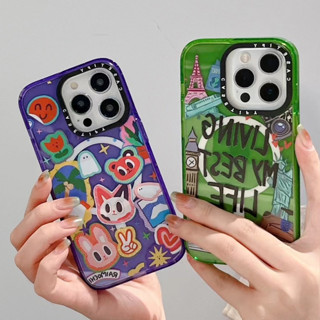 🎁ส่งของขวัญ🎁เคสไอโฟน 11 13 12 Pro Max casetify ชาร์จแบบแม่เหล็ก เคส for ไอโฟน14 pro max soft case Iphone