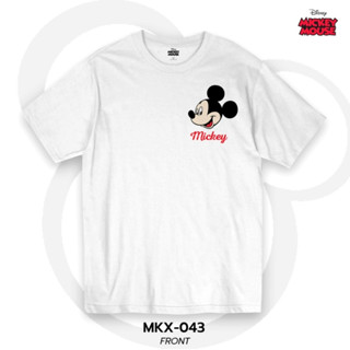 Power 7 Shop เสื้อยืดการ์ตูน มิกกี้เมาส์ ลิขสิทธ์แท้ DISNEY (MKX-043)