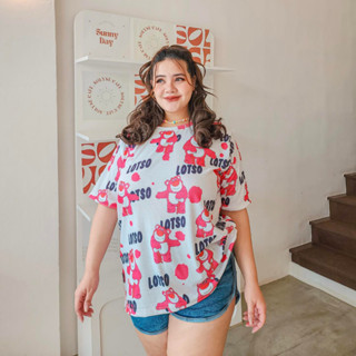 CB &amp; LS bears T-shirt เสื้อยืดผ้าร่องนิ่ม 40"-60"