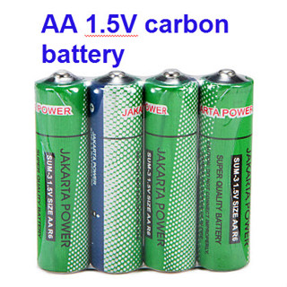 AA 1.5V carbon battery, dry battery No.5 (4pcs)