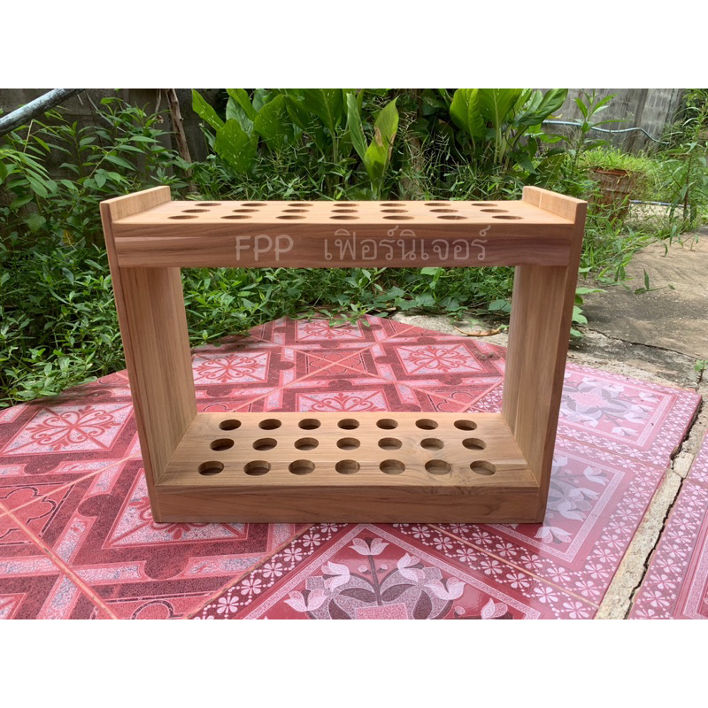 ที่เสียบไม้คิว ที่เสียบไม้กอล์ฟ ที่เสียบไม้กวาด ไม้สักแท้(ไม่ทำสี)ส่งตรงจากจ.แพร่ มี21รู ขนาดรู3.5cm ขนาด19.5x46x37cm<p>“><center><h4></h4><p><p><font color=