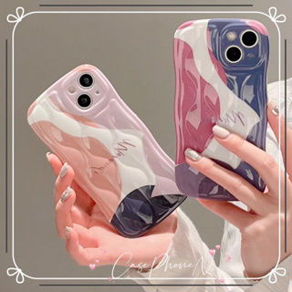 เคสไอโฟน iphone 11 14 Pro Max ศิลปะ รูปแบบทางเรขาคณิต ขอบเต็ม ป้องกันการตก เคส iphone 12 13 Pro Case for iPhone