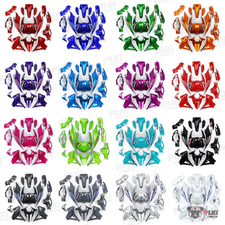 PUGParts ชุดสีwave 110i ปี2011-2018 (ชุดใหญ่15ชิ้น) ชุดสีเวฟ110i ชุดสีwave110 i new ชุดสีwave 110 i new ชุดสีW110 i