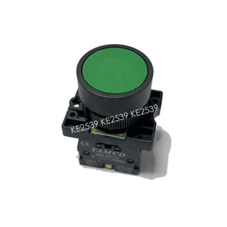 พุชบัททอล พุชบอททอน PUSHBUTTON SWITCH TAMCO รุ่น SB2-EA31 สีเขียว 240-400V 10(6)A  IEC947-5-1