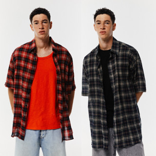 ALAND เสื้อเชิ้ต V2 CLASSIC CHECK SHIRT M, L Red, Green