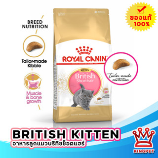 หมดอายุ 4/2024 ROYAL CANIN KITTEN BRITISH SHORTHAIR  10KG ลูกแมวพันธุ์ บริติช ชอร์ทแฮร์