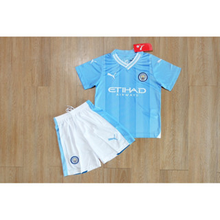 [AAA]เสื้อฟุตบอลเด็กแมนซิตี้ Mancity 2023/24 เกรดAAA