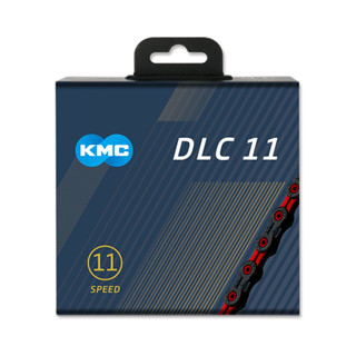 ของแท้ โซ่จักรยาน โซ่เพชร KMC DLC 11 โซ่เสือหมอบ โซ่เสือภูเขา 11 สปีด น้ำหนักเบา ทนกว่าทั่วไปถึง 9,000 กม. ดำ แดง