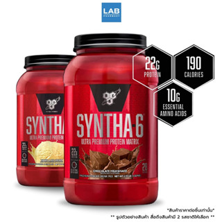 BSN SYNTHA-6 Protein Powder Drink Mix 2.91 Lb. - บีเอสเอ็น ซินทรา-ซิก โปรตีน พาวเดอร์ ดริ้งค์ มิกซ์ 2.91 ปอนด์ เครื่องดื่มเวย์โปรตีนชนิดผง