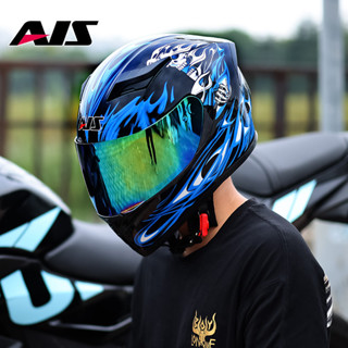 หมวกกันน็อคเต็มใบ ชาย  ผู้หญิง moto rcycle helmet นแดด วินเทจ เท่ ผู้ใหญ่ สวยๆ วิบาก กันน้ำ ปลอดภัย ทิวทัศน์ชัดเจน พร้อม