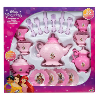 [ใช้ 2 โค้ดลดเพิ่ม] Disney Princess Dinnerwere Set ของเล่น ชุดดินเนอร์เซต