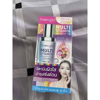 Snowgirl Multivitamin Collagen &amp; HYA Serum 20 g.*6 pcs