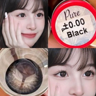 คอนแทคเลนส์ รุ่น Pure/Alice สีดำ/Black มีค่าสายตา (0.00)-(-10.00)