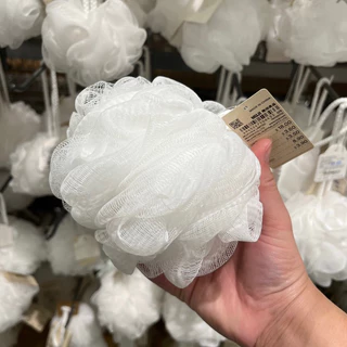MUJI มูจิ 🇯🇵 ฟองน้ำ ใยขัดตัว ตาข่ายตีฟอง อาบน้ำ ของแท้