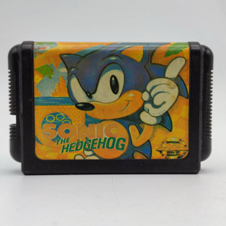 SONIC the Hedgehog [bootleg] Mega Drive [MD] ตลับก๊อป เล่นได้ สภาพปานกลาง