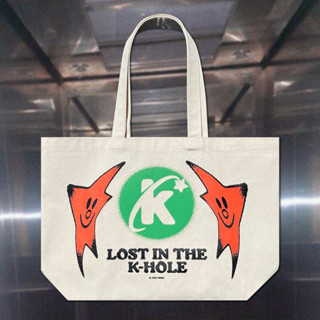 Homeward Bound กระเป๋าผ้า LOST IN THE K-HOLE TOTE BAG