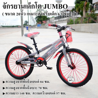 จักรยานเด็ก จักรยานเด็กผู้ชาย จักรยานBMX 20 นิ้ว LION SPORTS ล้อสี