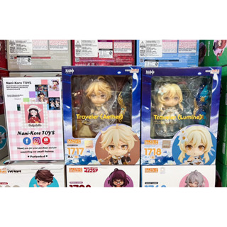 #พร้อมส่ง ✅ Nendoroid 1717 Aether &amp; ✅ Nendoroid 1718 Lumine เซตคู่ "Genshin Impact" //ลิขสิทธิ์แท้จาก Good Smile Company