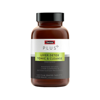 Swisse Plus Liver Detox Tonic &amp; Cleanse 120 tablets ตับดีท็อกซ์โทนิค &amp; ทำความสะอาด