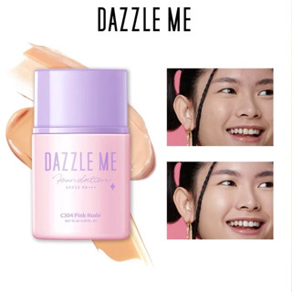 Dazzle Me Day by Day Foundation รองพื้นเนื้อลิขวิด เกลี่ยง่าย เนื้อสัมผัสบางเบา SPF 25PA+++