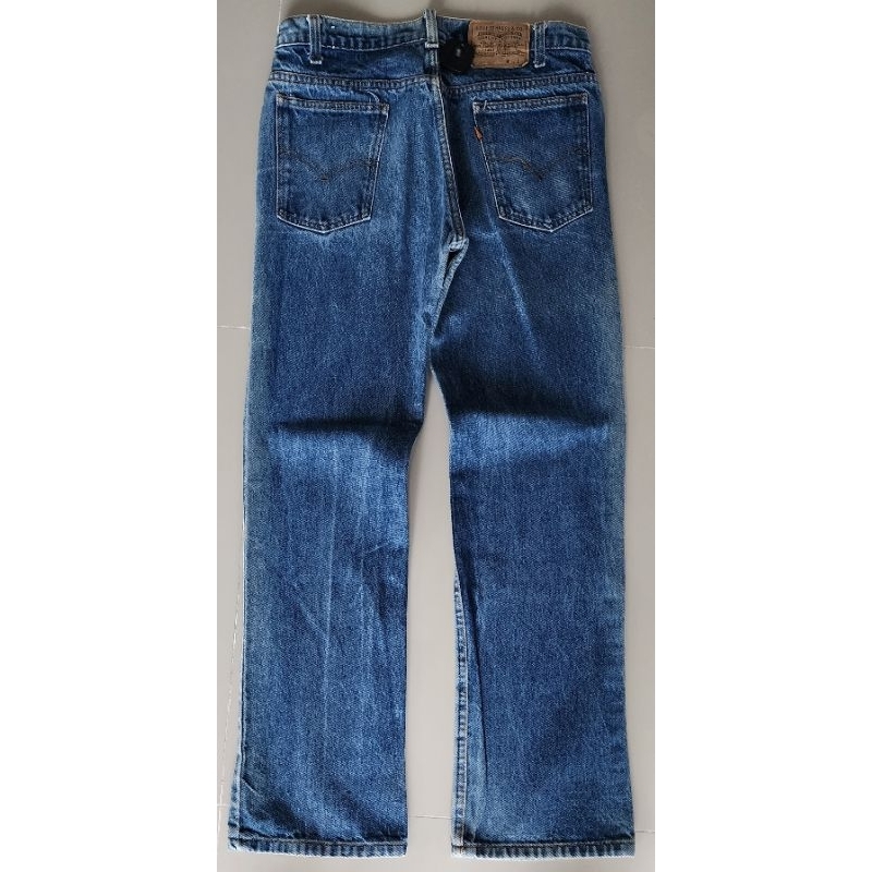 กางเกงยีนส์ป้ายส้ม Levi's 517-0217 U.S.A Size W33(I2779)