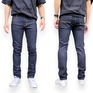 ๋JEANSEXPRESS MICRO Mens Slim-fit กางเกงยีนส์ทรงสลิมฟิต ผ้ายืด ใส่สบาย เป้าซิป มีไซส์ใหญ่ Size 28-42