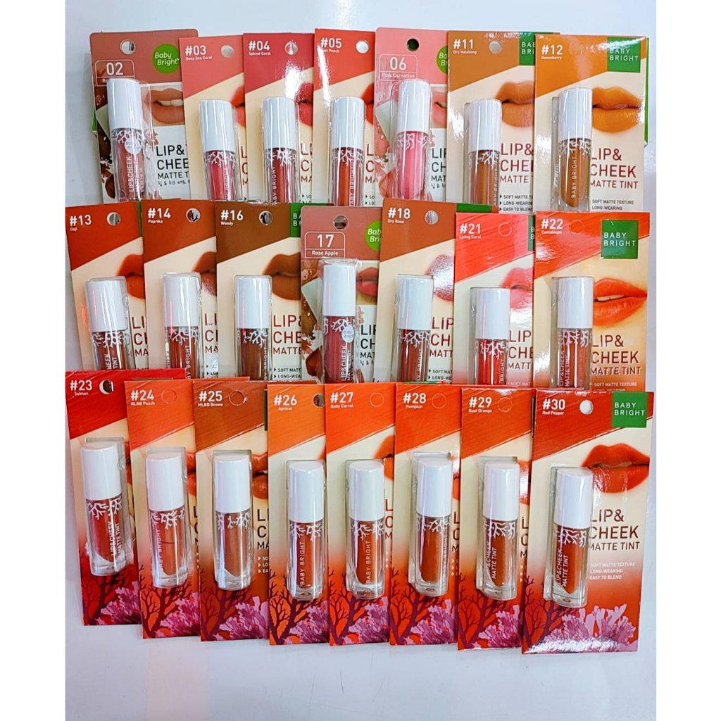 เบบี้ไบร์ท ลิปแมทท์ Lip & Cheek Matte Tint