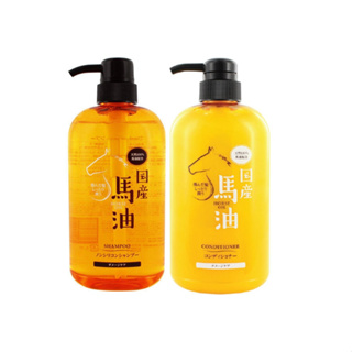 CLESH HORSE OIL Set ( SHAMPOO + CONDITIONER 600 ml.) เครช ฮอร์ส ออยล์ แชมพู+ครีมนวด สำหรับ ผมแห้งเสีย