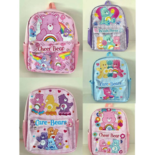 กระเป๋าเป้ care bear มี 5 ลาย ขนาด 30*40*10 cm วัสดุ หนัง pu