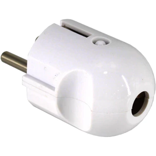 หัวปลั๊ก 2 ขากลม รุ่น CCS-8601 250V (รับประกัน 2 ปี) แบรนด์ CCS