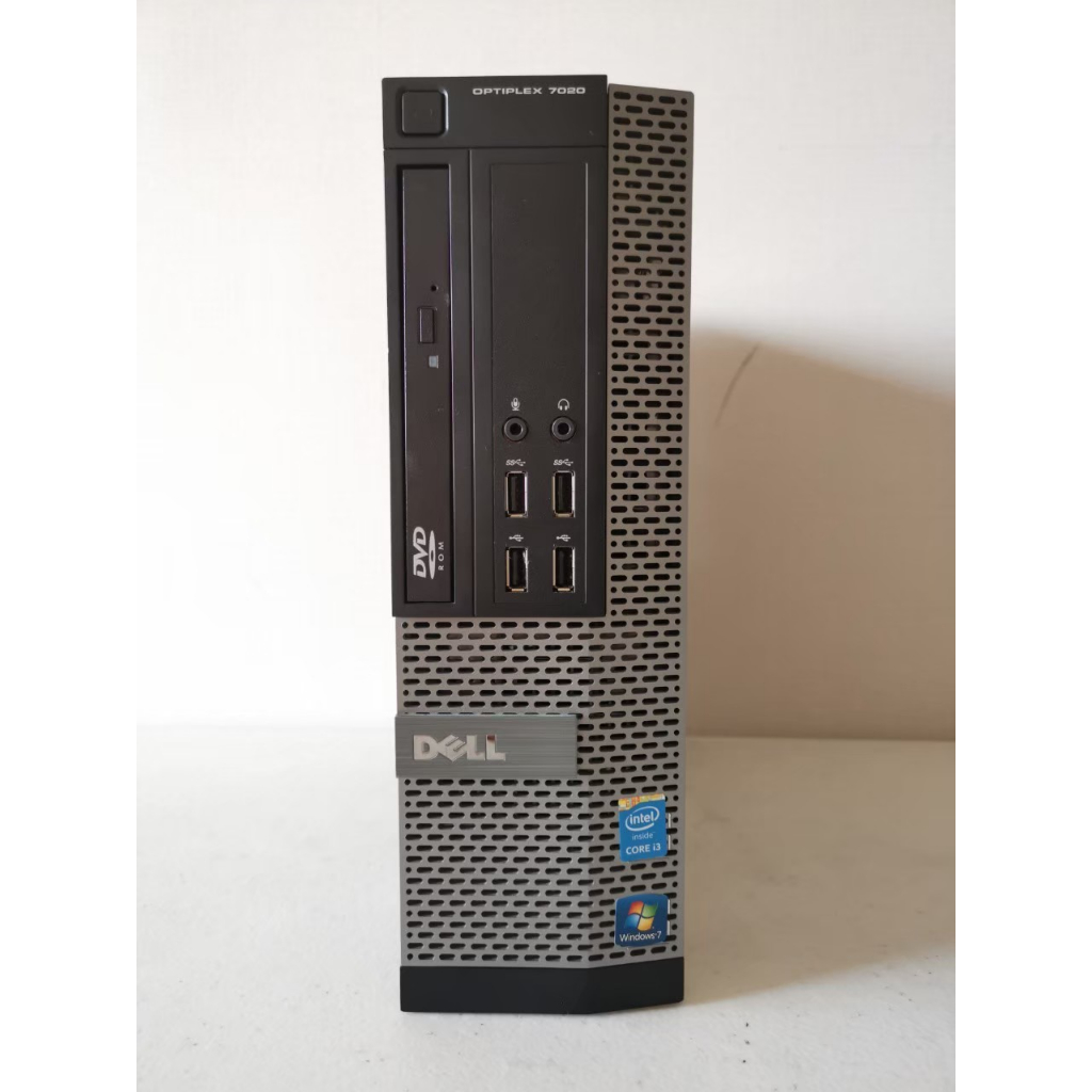 คอมพิวเตอร์มือสอง Dell Optiplex 7020 SFF  CPU Core™ i5-4590 @ 3.20 Ghz ฮาร์ดดิสก์ SSD มือสอง ลงโปรแก