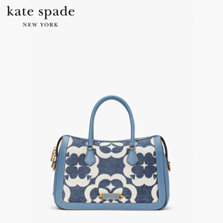 KATE SPADE NEW YORK SPADE FLOWER MONOGRAM GRAMERCY CHENILLE MEDIUM SATCHEL K9911 กระเป๋าสะพายข้าง