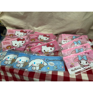กระเป๋าดินสอ PVC โปร่งแสง ลายการ์ตูน Sanrio ลิขสิทธิ์แท้ **พร้อมส่ง**