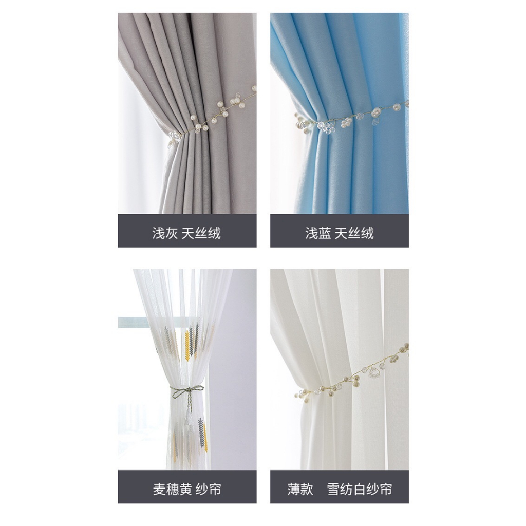 แนะนำ ผ้าม่าน ผ้าม่าน Ddd1 ม่านหน้าต่าง ประตู สองชั้น เนื้อผ้าหนา BLACKOUT กันแสง กัน UV 95-100% ราคาพิเศษ มีเก็บเงินปลายทาง