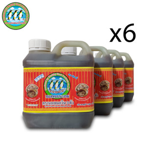 6 แกลลอน 1000 ml นกเพนกวิน 3 ตัว ซอสหอยนางรม (Oyster Sauce) ซอสหอยนางรมตรานกเพนกวิน