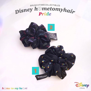 หนังยางผูกผม 💚hometomyheart💚 สีขาว สีดำ ลาย Disney แท้ 🌈limited Edition🌈