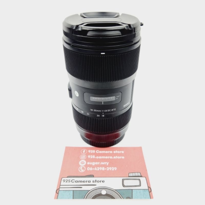 เลนส์ Sigma 18-35 for Canon