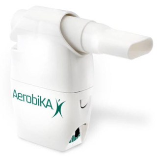 Aerobika อุปกรณ์ก่อแรงดันบวกแบบสั่นขณะหายใจออก Oscillating Positive Airway Pressure